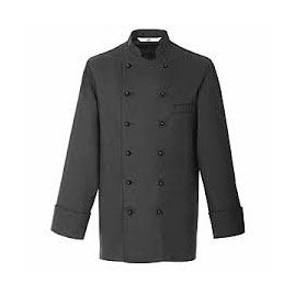 Куртка поварская черная 50%х/б50%п/эст разм.56 (арт.242.2900.010/56) GREIFF