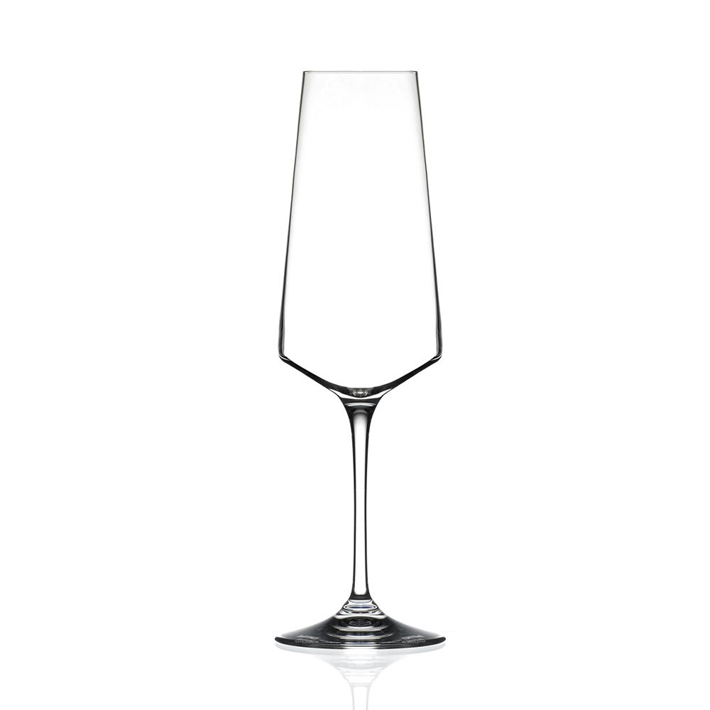 Бокал-флюте для шампанского RCR Luxion Aria 350 мл, хрустальное стекло, Италия