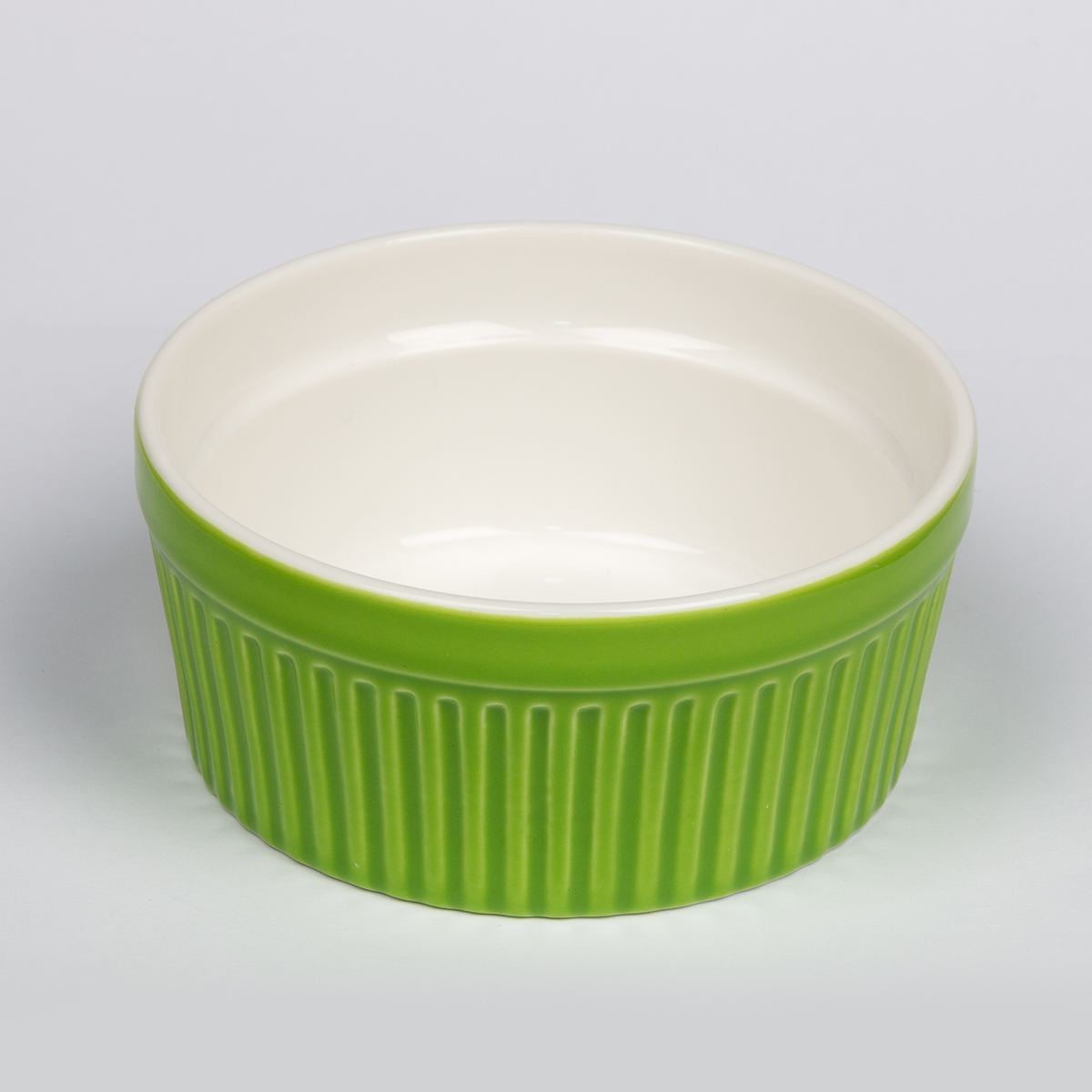 Чашка для подачи десерта "Крем-Карамель",12 см,зеленая,фарфор, P.L. Proff Cuisine