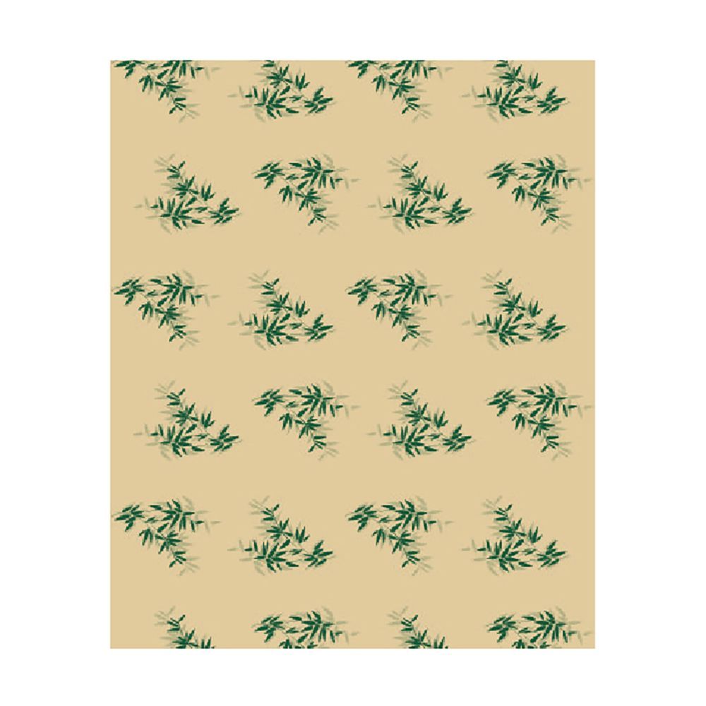 Упаковочная бумага "Бамбук", 28*34 см, жиростойкий пергамент, 1000 шт/уп, Garcia de Pou