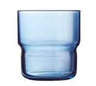 Олд Фэшн «Лог Браш» голубой стекло; 220мл; D=73,H=79мм; ARC