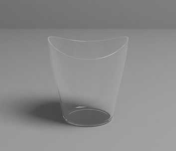 Пластиковые прозр.стаканы d4*6.h6.4см.90мл,(Упак=50шт) (Молекулярная кухня)