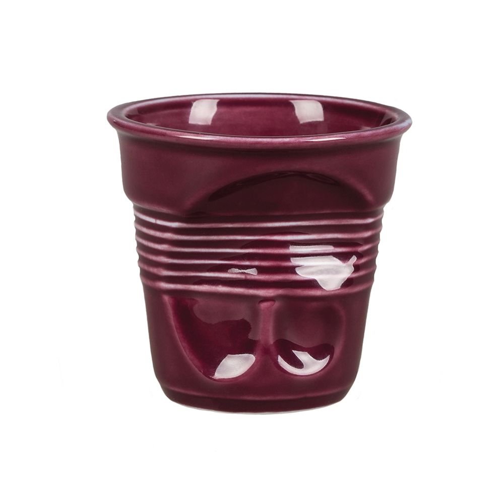 Чашка кофейная Barista (Бариста) "мятая" 140 мл фиолетовая, h 7 см, P.L. Proff Cuisine