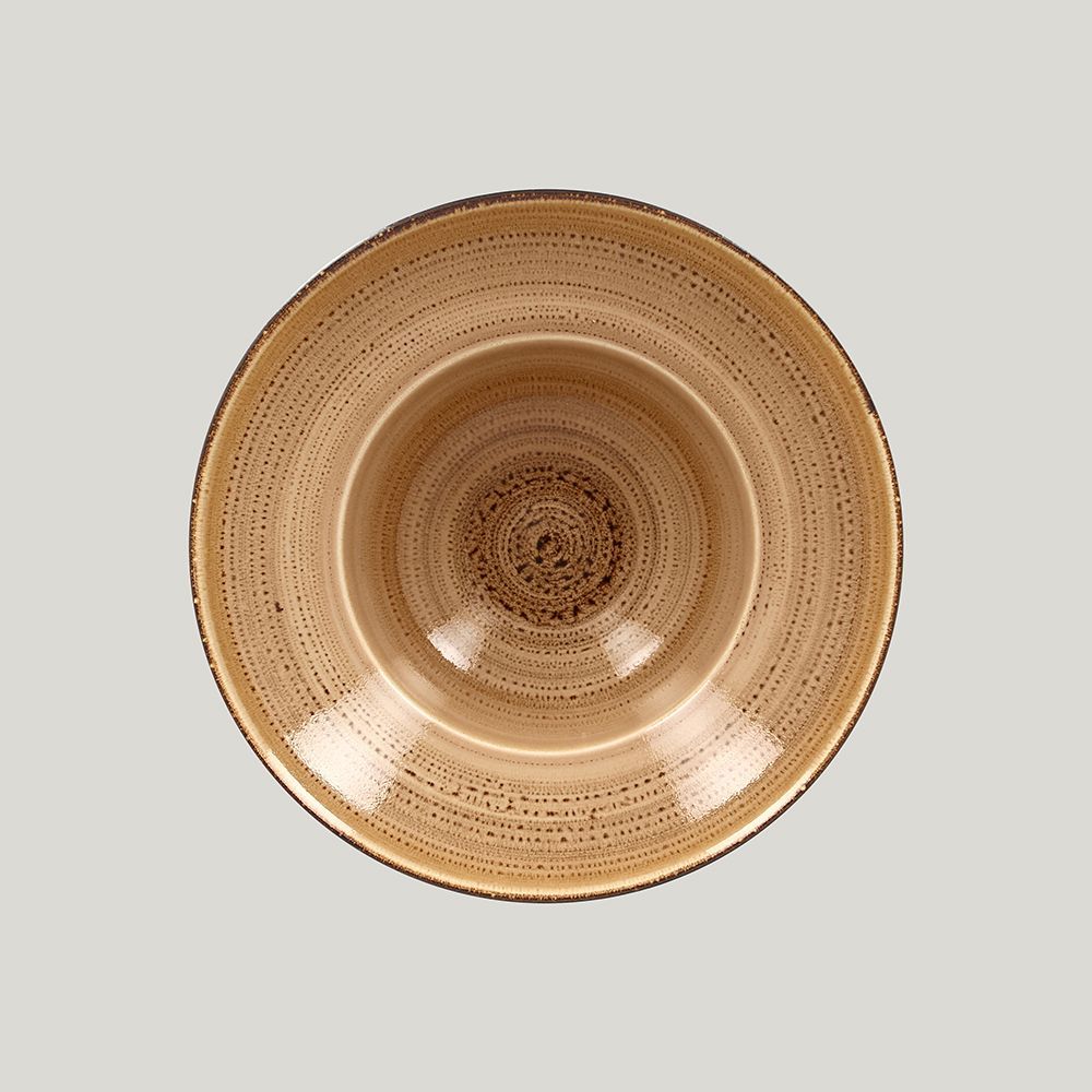 Глубокая тарелка RAK Porcelain Twirl Shell 320 мл, 23*8 см