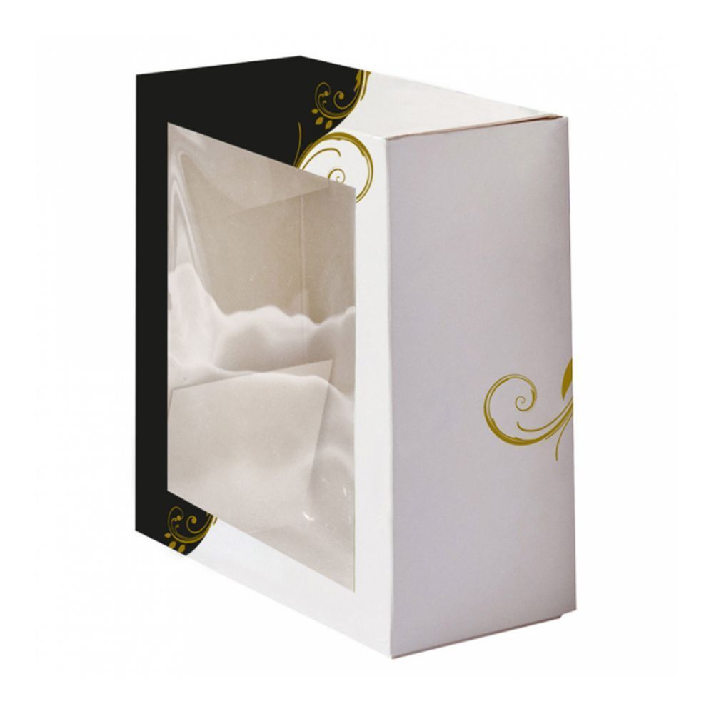 Коробка для торта с окном 32*32*10 см, белая, картон, Garcia de PouИспания