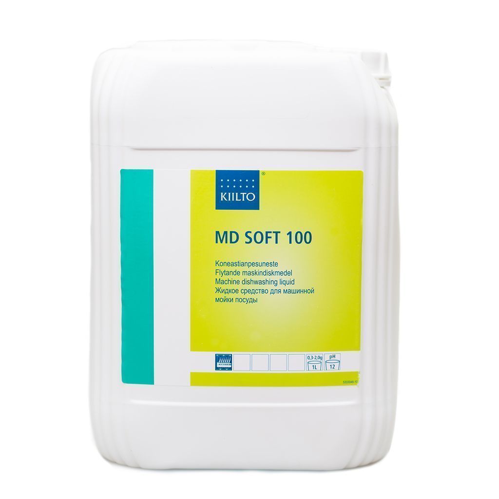 Kiilto MD Soft 100 средство для посудомоечных машин, 10 л