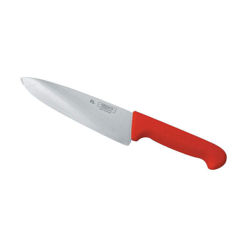 Шеф-нож PRO-Line 30 см, пластиковая красная ручка, P.L. Proff Cuisine
