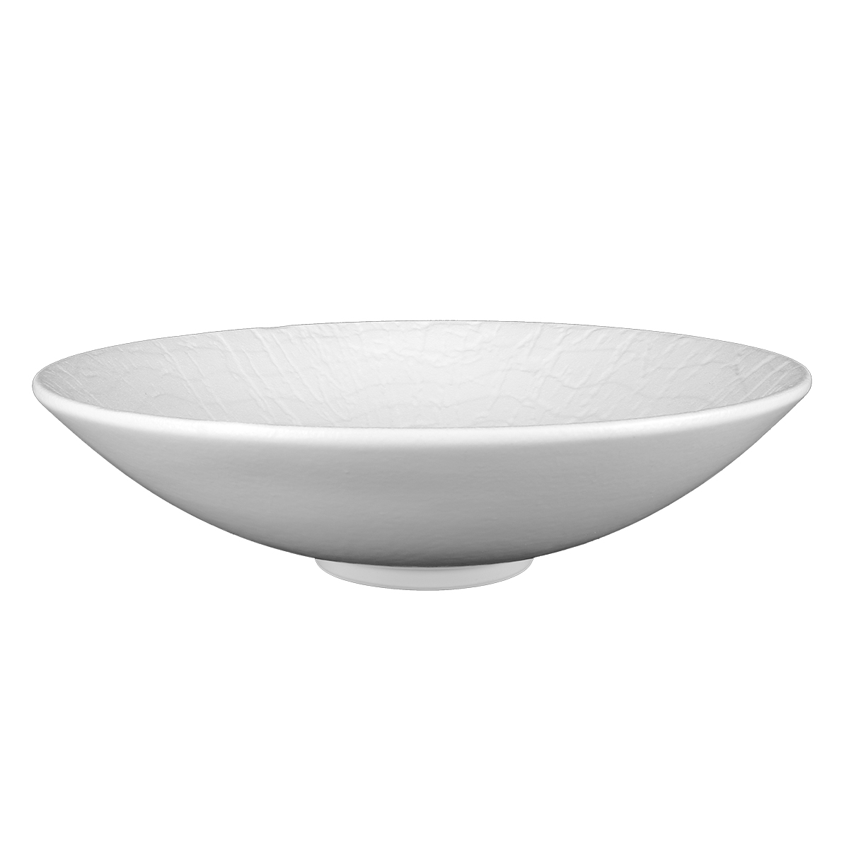 Тарелка для салата d=25см, h=7cм, 1300 мл, серия "White Raw Wood"  P.L. - ProffCuisine
