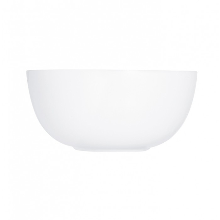 Салатник Luminarc d 21 см, 2 л, стеклокерамика, белый цвет, ARC, Франция (/6/)