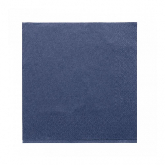 Салфетка бумажная двухслойная синяя, 40*40 см, 100 шт, Garcia de PouИспания