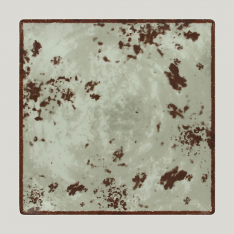 Тарелка RAK Porcelain Peppery квадратная 27*27 см, h 2,6 см, серый цвет