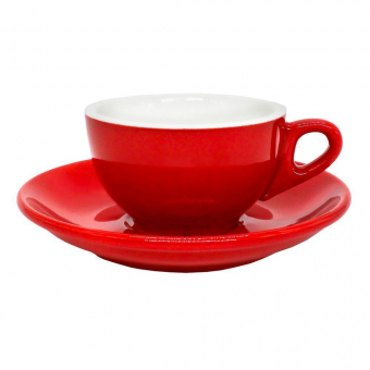 Чайная пара Barista (Бариста) 180 мл, красный цвет, P.L. Proff Cuisine (кор= 48 шт)