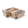 Коробка картонная для сэндвича с окном 18*7,7*7,7 см, 50 шт/уп, Garcia de PouИспания