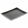 Тарелка прямоугольная 17,7*14,3 см черный пластик,(1упаковка=10 шт), Garcia de Pou Испания