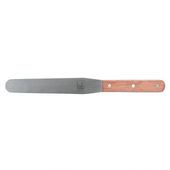 Нож-лопатка кондитерская металлическая с деревянной ручкой 30 см, P.L. - Proff Chef Line