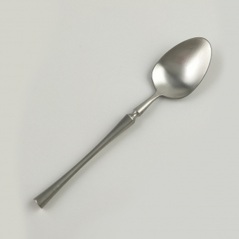 Ложка чайная,серебряный матовый цвет,серия "1920-Silver"  P.L.