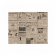 Упаковочная бумага "Газета" крафт, 31*38 см, 1000 шт/уп, жиростойкий пергамент, Garcia de Pou