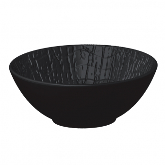 Блюдо для салата d=14,8 см, h*5.5 см, 500 мл, серия "Black Raw Wood"  P.L. - ProffCuisine